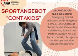 Regelmäßiges Sportangebot für die ganze Familie 40ContaKids41