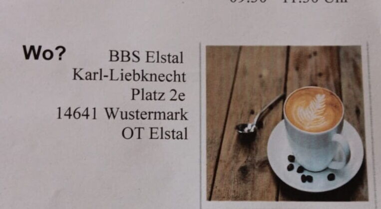 Seniorenfrühstück in Elstal
