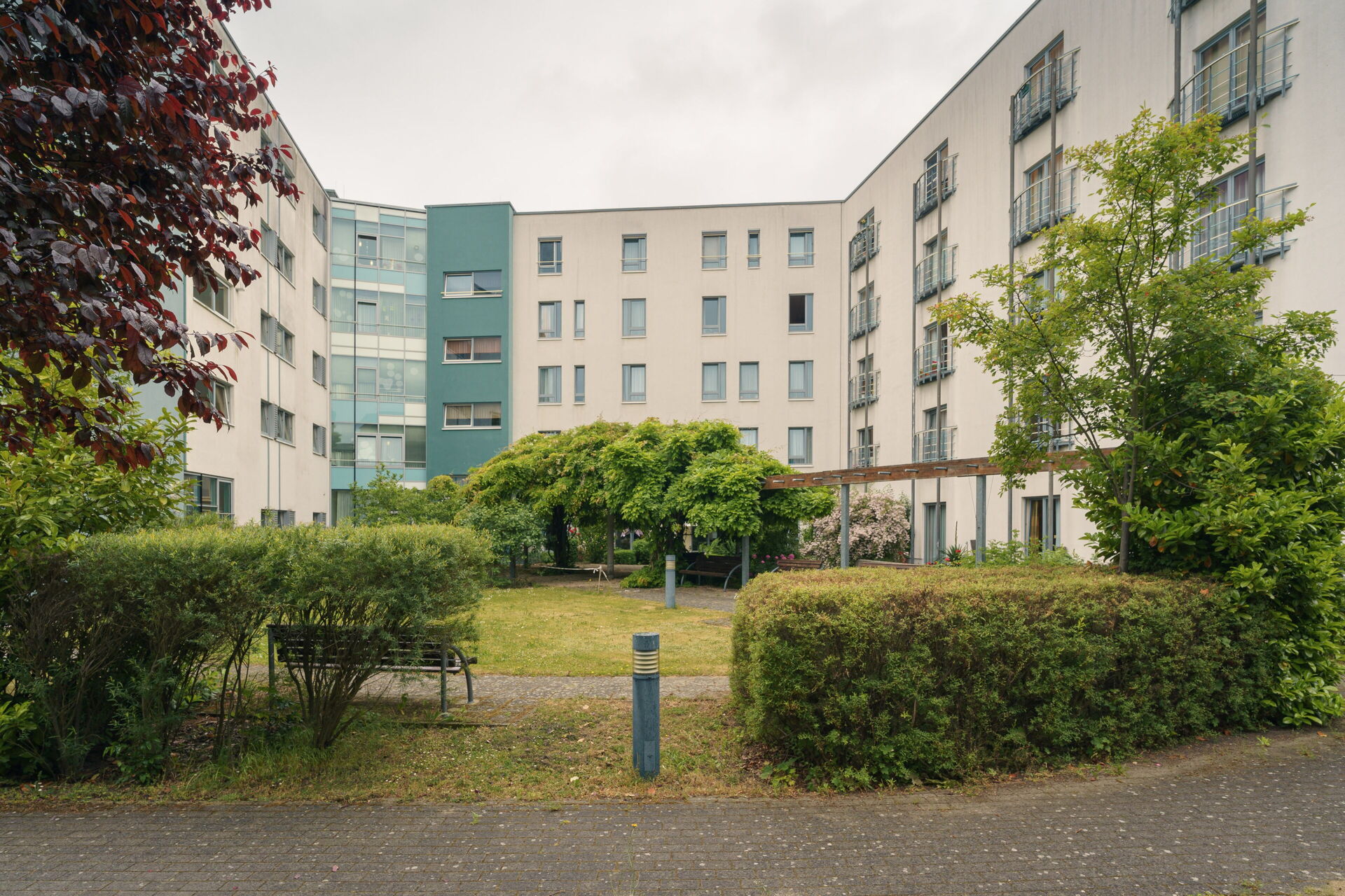 Außenansicht eines Seniorenzentrums