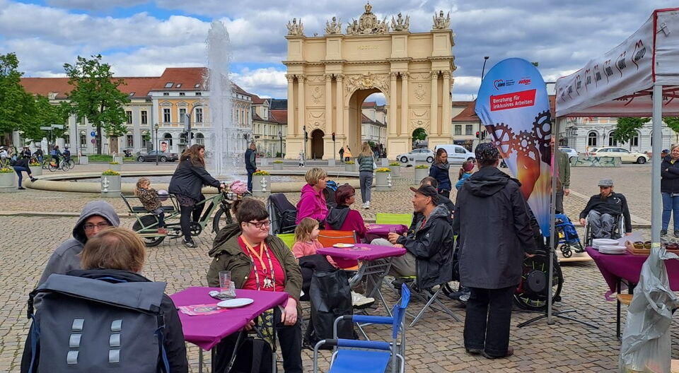 70 Meter Kuchen für die Inklusion