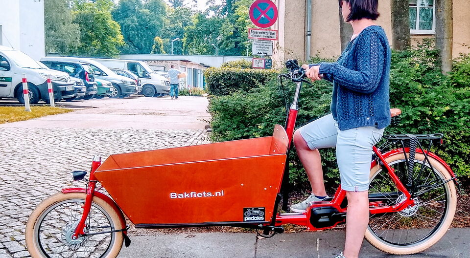 Pssst - Das neue Lastenrad ist da