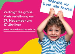 Deutscher KitaPreis 2025 LiveÜbertragung der Preisverleihung