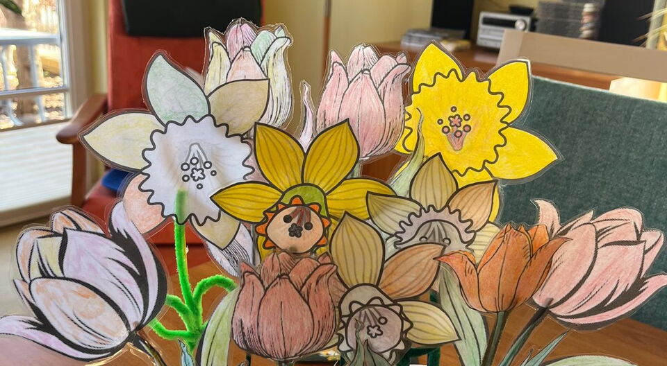 Frühlingsdeko selbst gemacht