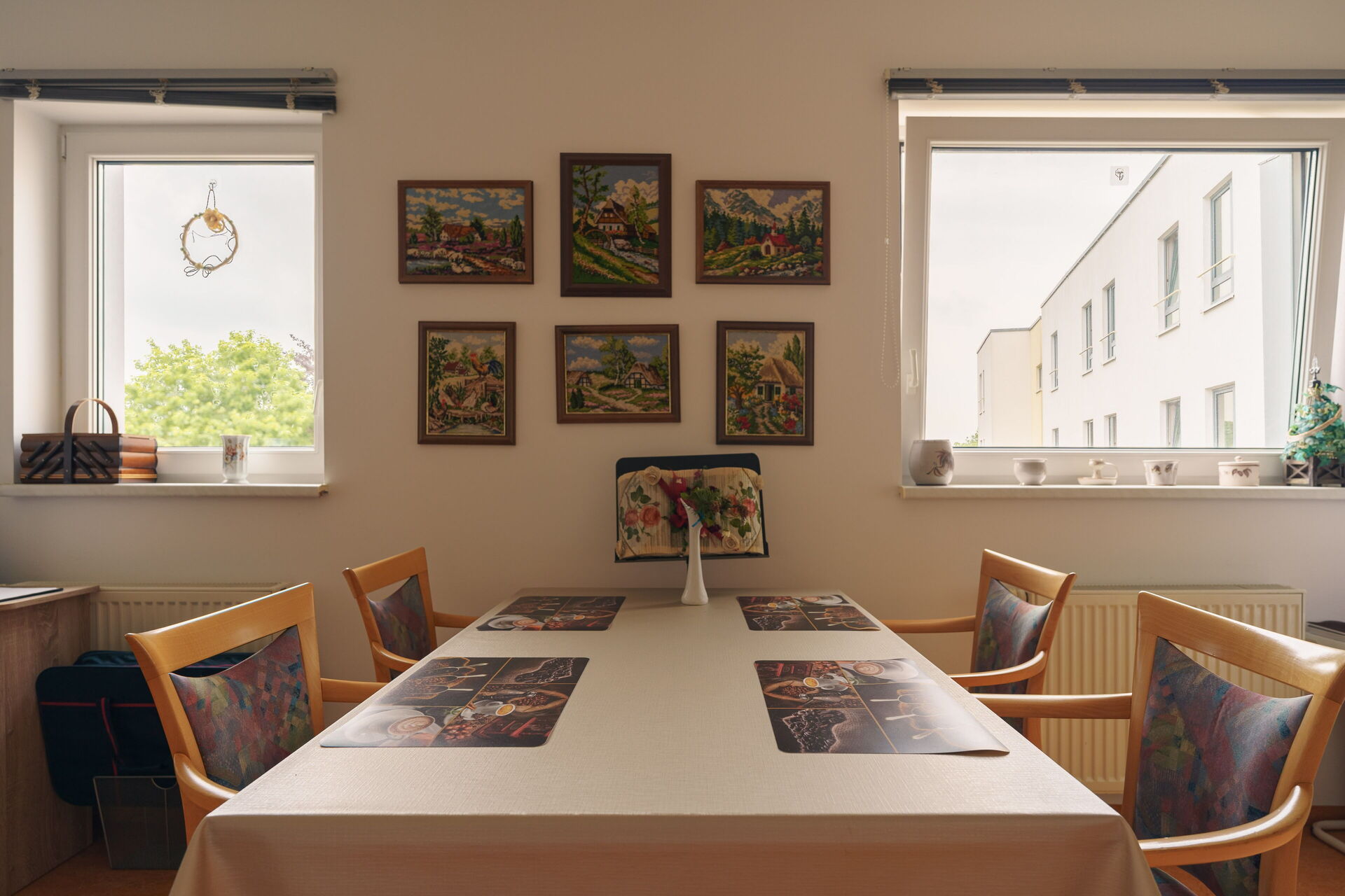Speisesaal in einem Seniorenzentrum