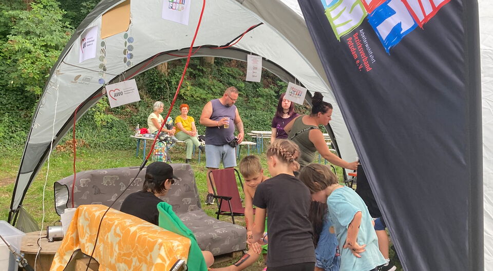 Airbrush unter alten Freunden