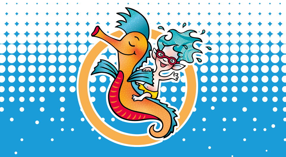 Mit den „Wellenreitern“ schwimmen lernen