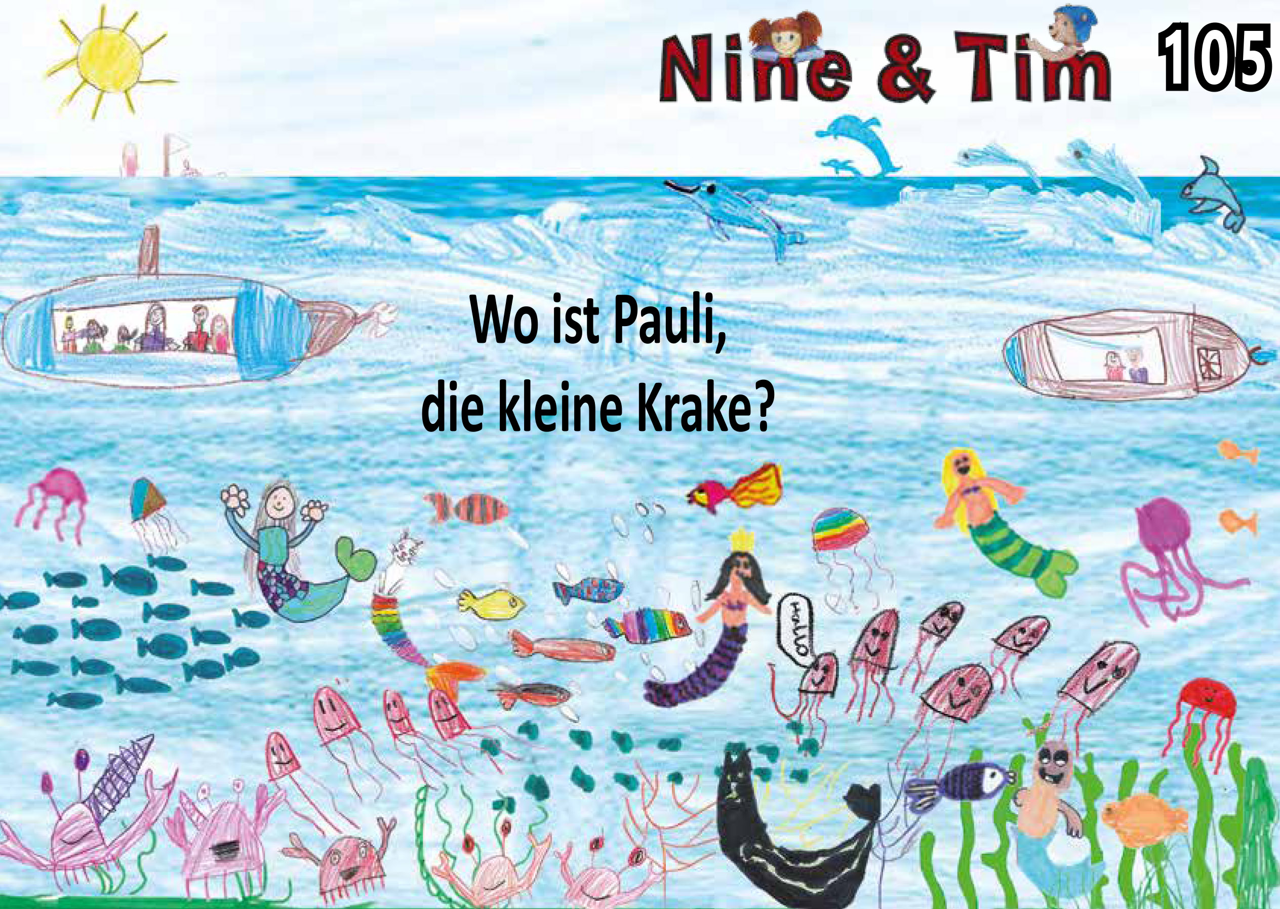 Das Bild zeigt ein Cover der Publikation Nine  Tim Heft 105