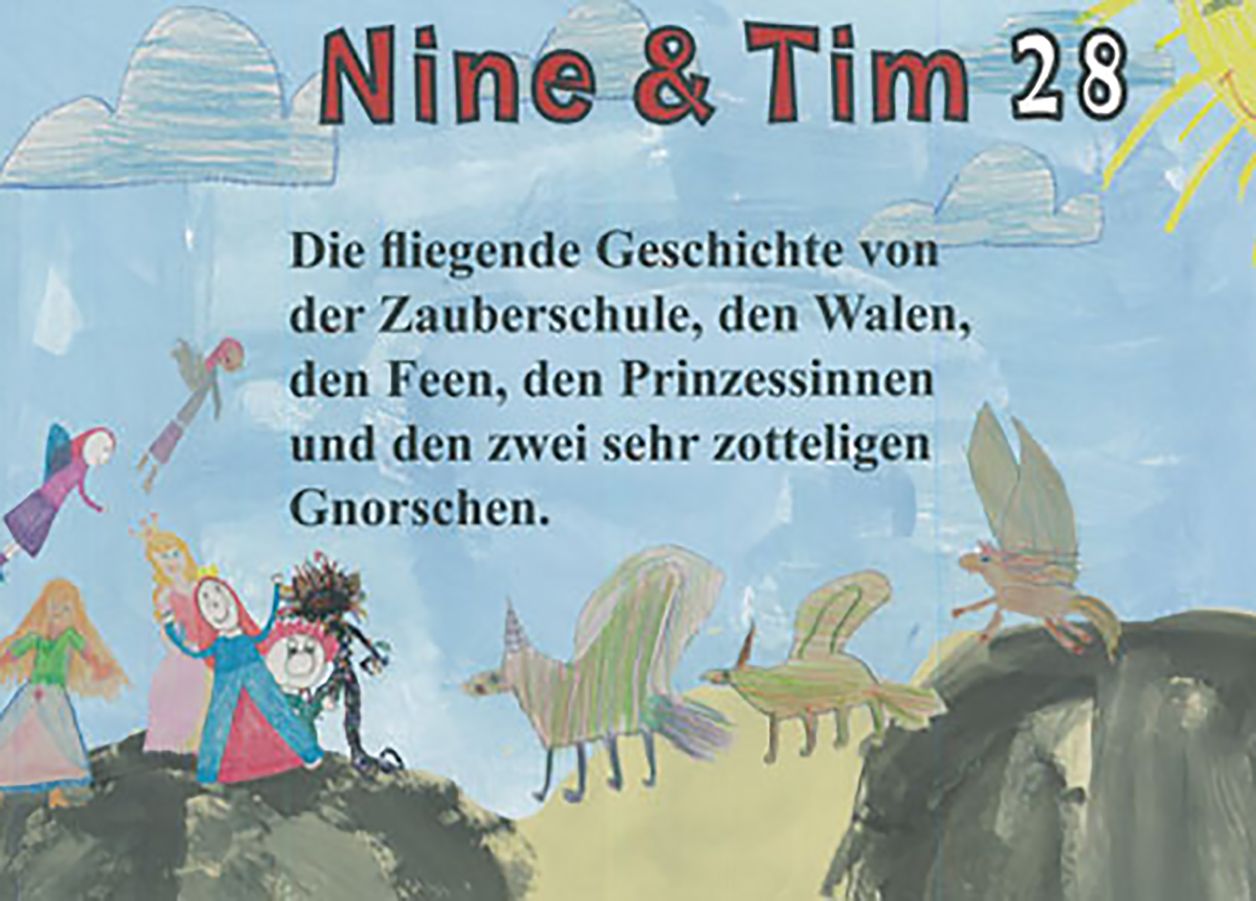 Das Bild zeigt ein Cover der Publikation Nine  Tim Heft 28