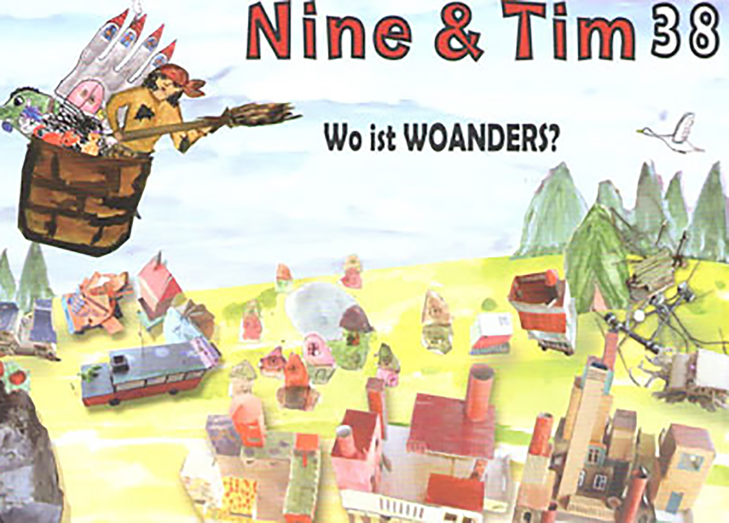 Das Bild zeigt ein Cover der Publikation Nine  Tim Heft 38