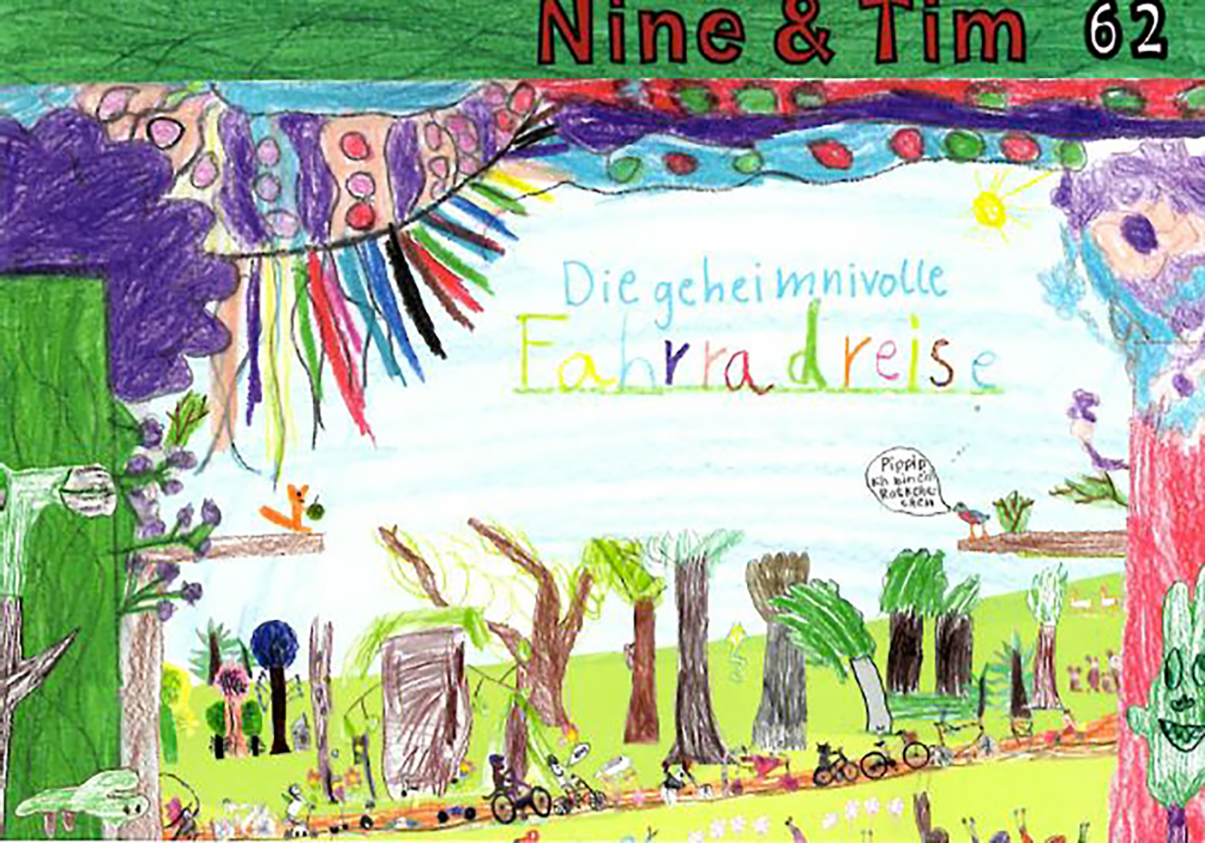 Das Bild zeigt ein Cover der Publikation Nine  Tim Heft 62