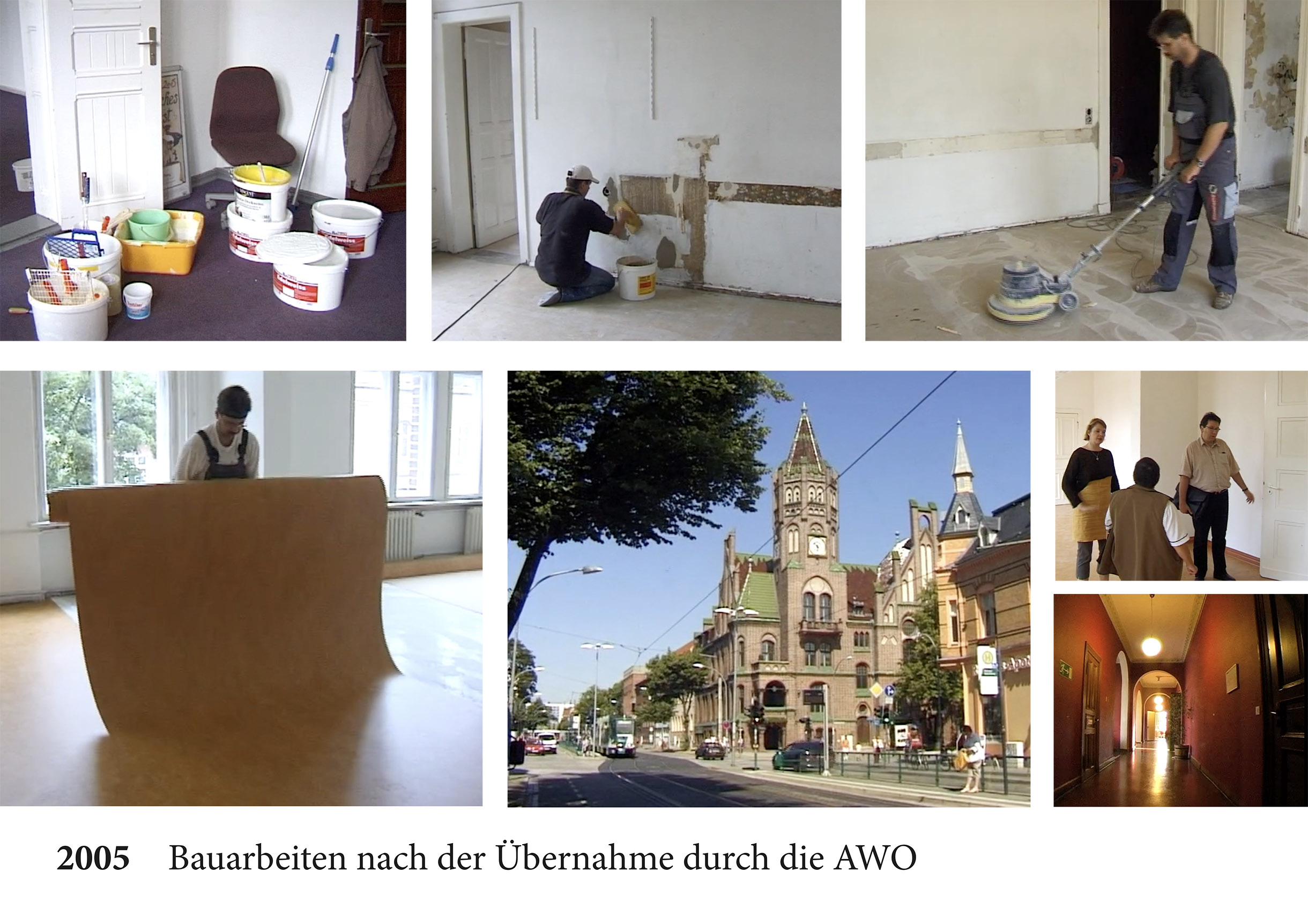 Das Bild zeigt ein Cover der Publikation 20 Jahre Trgerschaft AWO im Kulturhaus Babelsberg