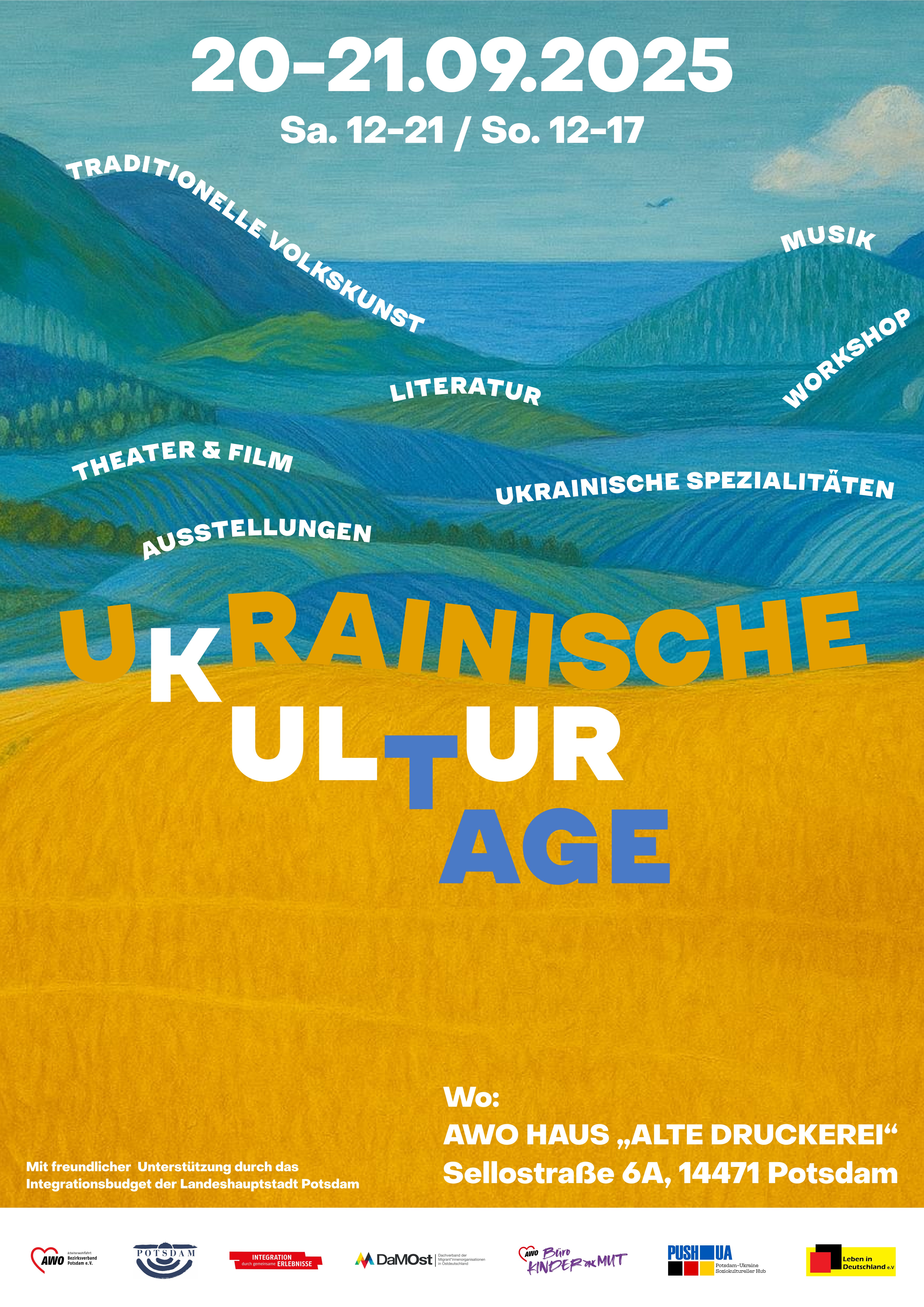 Plakat: Ukrainische Kulturtage