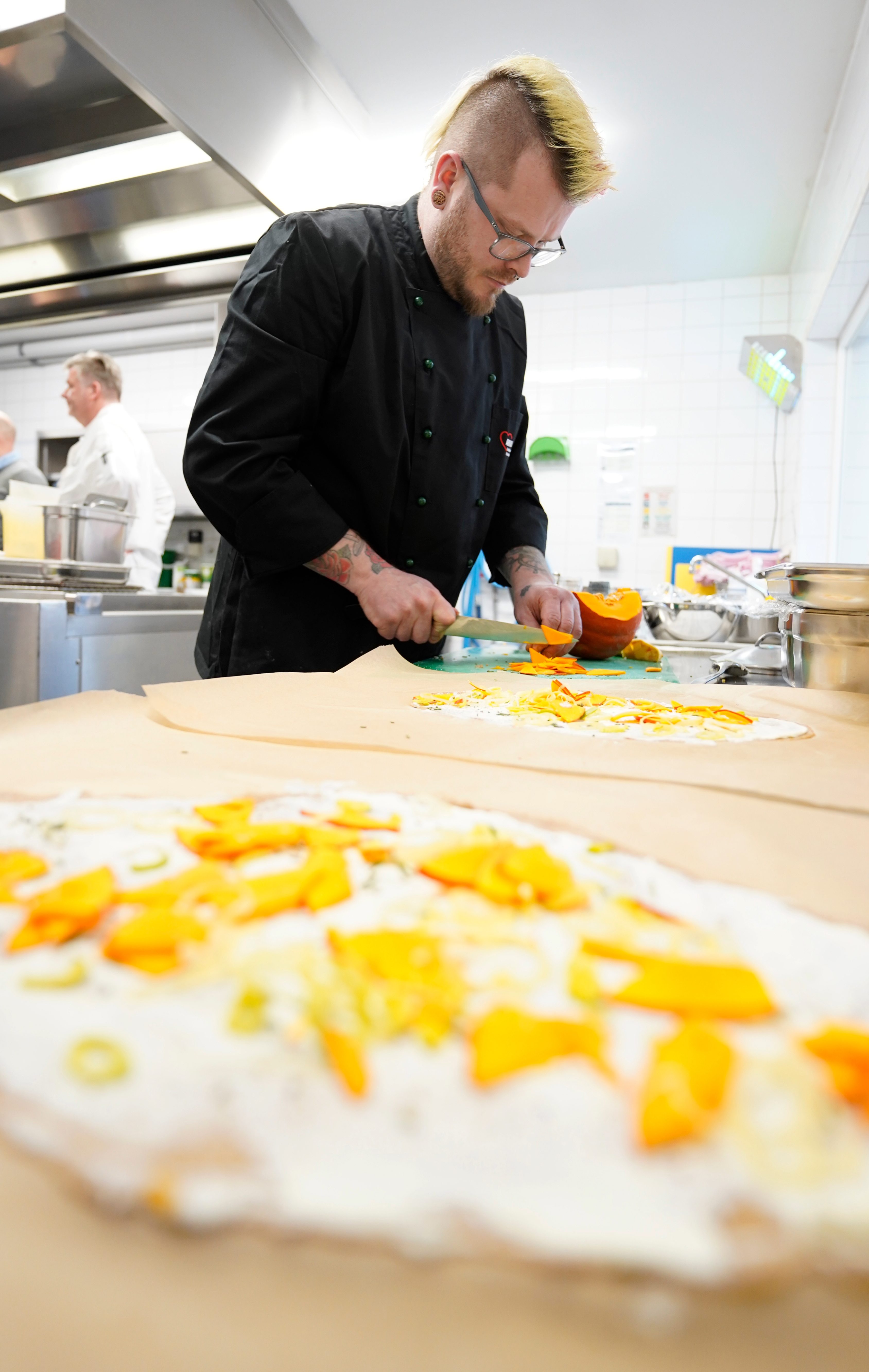 Martin Horn beim Kochen